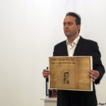 Pierre Monteagudo en una conferencia